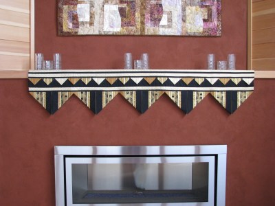 fireplace mantle runner