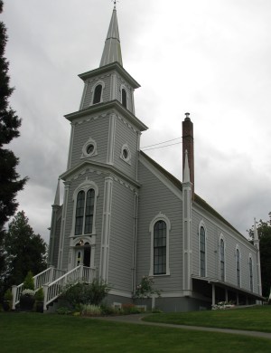 The historic St. Paul's Church in Port Gamble
