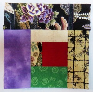 log cabin scrappy block 