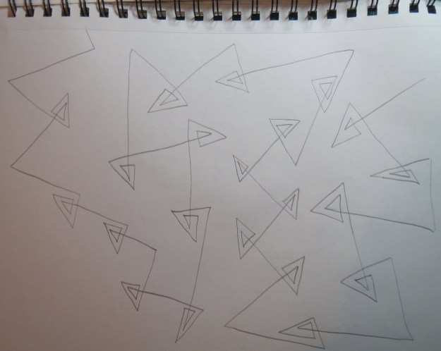 Open double triangles