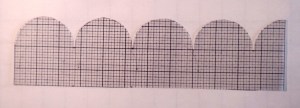 wavy line quilting template | Mystery Bay Quilt Design