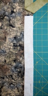 Leave a long unstitched "beginning" tail on the binding