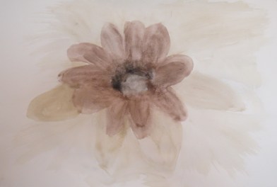 Watercolor value study