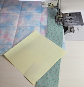 Slide the binding back into position under the Note