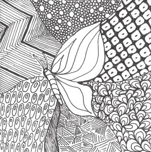 Zentangle Butterfly