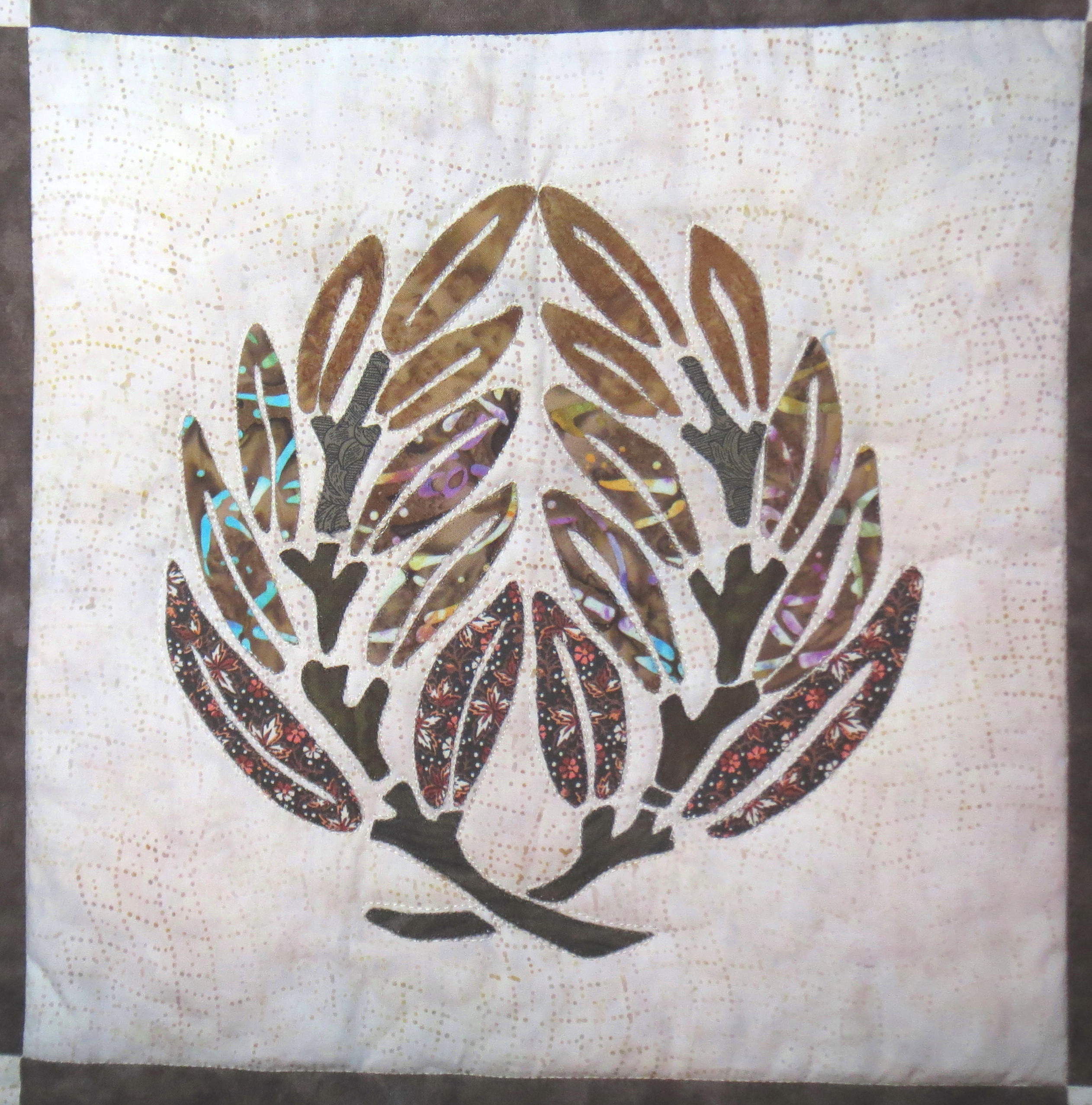 Bamboo Kamon pattern | Mystery Bay Quilt Design
