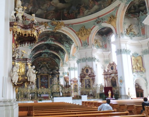 St Gallen Cathedral inside