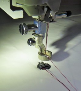 Low shank hopping foot installed on Brother Dreamweaver 3000